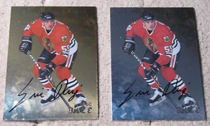 (2) 1998-99 Be A Player Autographs #179 Eric Daze Gold & Silver Versions - Picture 1 of 2