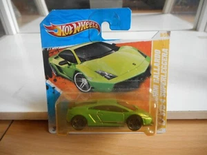 Hotwheels Lamborghini Gallardo LP 570-4 Superleggera in Green on Blister - Picture 1 of 1