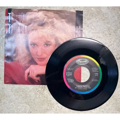 Tanya Tucker Love Me Like You Used To / If I Didn't Love You 45 Country Pic Svl - Image 1 of 4