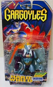 1995 Kenner Toys Gargoyles Hard wired Coldstone MOC verbeulter Blister - Bild 1 von 3