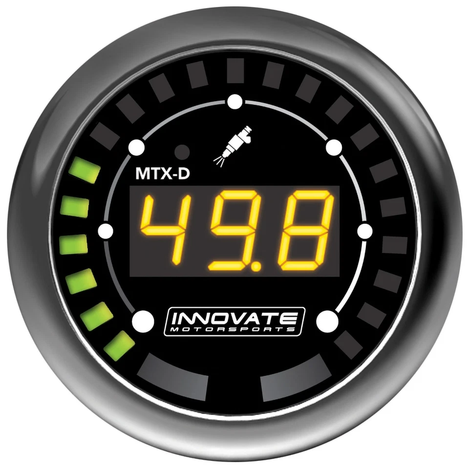 Innovate Motorsports Race Rally MTX-D Fuel Pressure Gauge 0-145 PSI / 0-10 Bar - Image 1 of 1