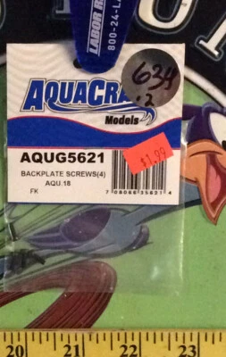 AquaCraft AQUG5621 Backplate Screw Set AQU.18 NewInPack 🇺🇸Shipped - Image 1 of 2