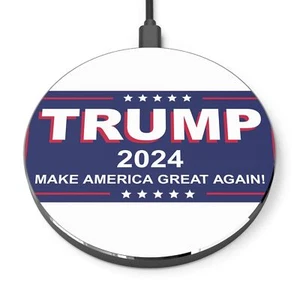 Cargador inalámbrico Make America Great Again Trump 2024 - Imagen 1 de 5