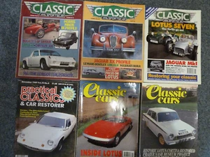 Oldtimerzeitschriften Lotus Elan Seven Europa Cortina 47 Lotus in F1 Twin Cam - Bild 1 von 3