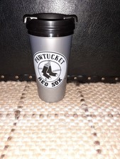 Vintage Paw Red Sox Pawsox Pawtucket Dunkin Donuts Travel Mug Tumbler Cup EUC