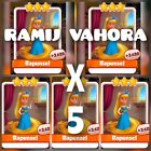 5 x Rapunzel ( FAIRY TALES set ) :- Coin Master Cards :- ( Fastest Sending )