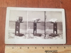 Libro religioso insolito c. 1890 ? Fotografia montata 3 vedute - Foto 1 di 2