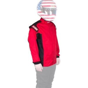 RaceQuip 131915 Chevron-1 FRC Driving Jacket - Red, Large NEW