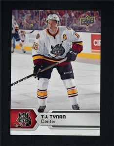 2017-18 17-18 UD Upper Deck AHL Hockey Base #58 T.J. Tynan