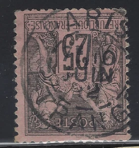 PAR-09-3-6 Paris: Cachet type 84 Etranger sur n°97 - Imagen 1 de 1