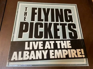 The Flying Pickets~Live at Albany Empire~SHRINK~VG++ Doo wop pop rock vocal LP - Picture 1 of 2