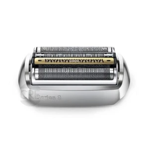 BRAUN 92M Testina Argento con Lamina Coltelli Rasoio 5793 Serie 9, 9 Pro, 9Pro+ - Foto 1 di 6