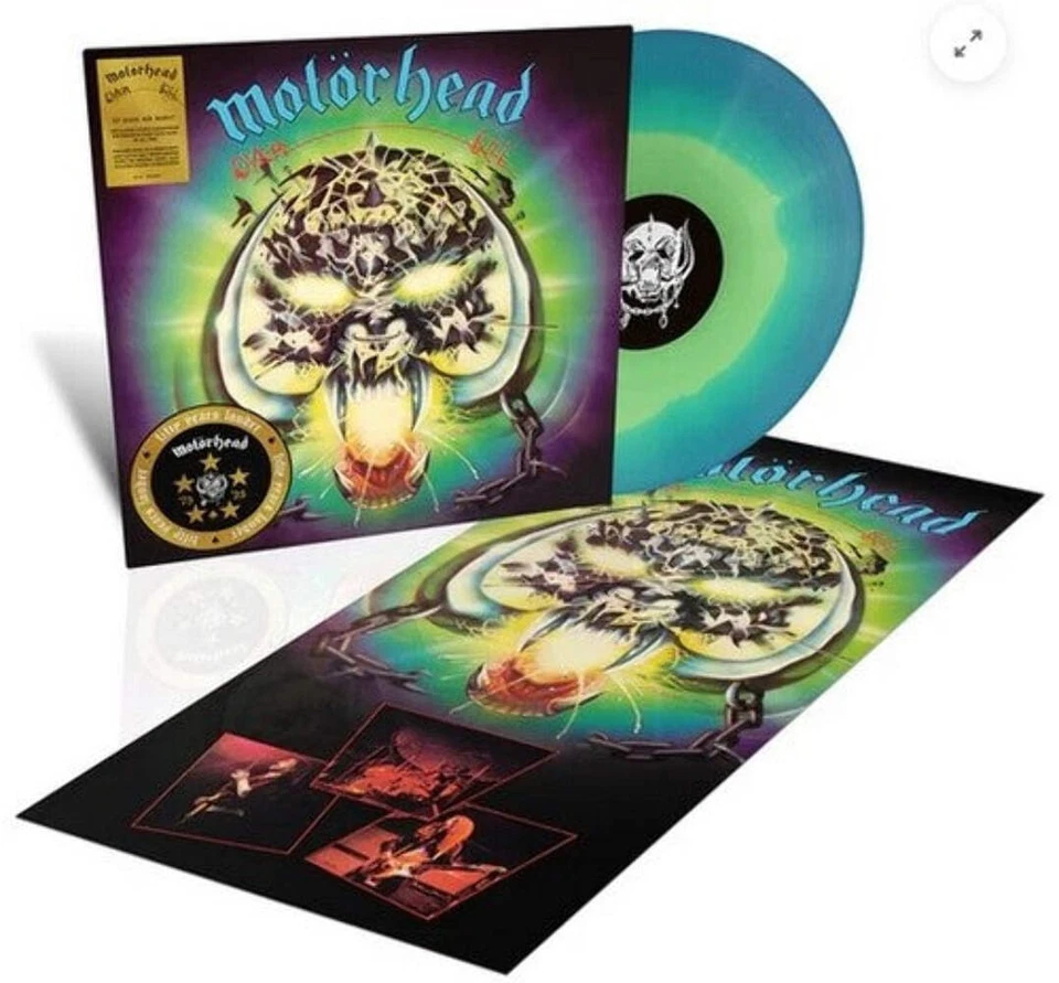 Motorhead - Overkill [Turquoise & Blue Vinyl] NEW Vinyl - Image 1 of 1