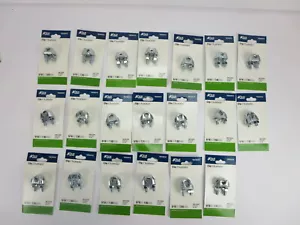 20 clips de cuerda de alambre chapados en zinc Blue Hawk 5/16 en 656918 #AC1028A - Lote de 20 - Imagen 1 de 3