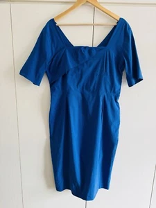 The Pretty Dress Company Women's Blue Bodycon Midi Dress Size 18 - Picture 1 of 8