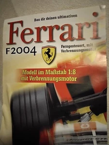 Ferrari F2004 - Bausatz ferngesteuert mit Verbrennungsmotor - Komplett mit 78... - Bild 1 von 9