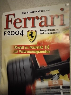 Ferrari F2004 - Bausatz ferngesteuert mit Verbrennungsmotor - Komplett mit 78... - Bild 1 von 4
