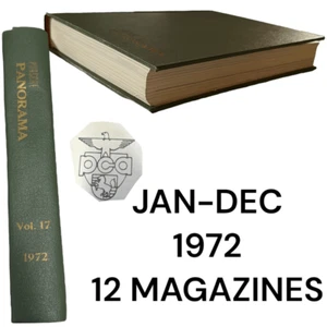 Porsche Panoramic Hardcover Bounded Magazines Vintage 1972 JAN-Dec PCA - Picture 1 of 15