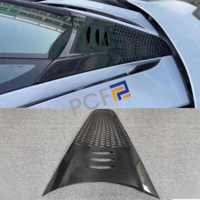 For Mclaren 720S Coupe upgrade 765lt Real Carbon Fiber Rear Engine Cover Panel Foto 1 de 4