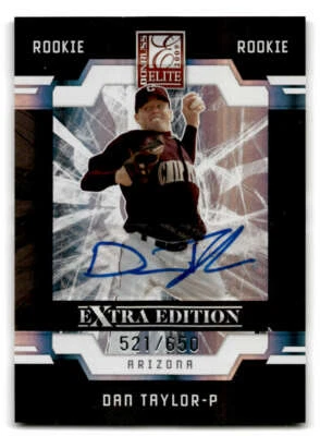 2009 Donruss Elite Extra Edition #122 Dan Taylor AU /650 (ref 205461) - Image 1 of 2