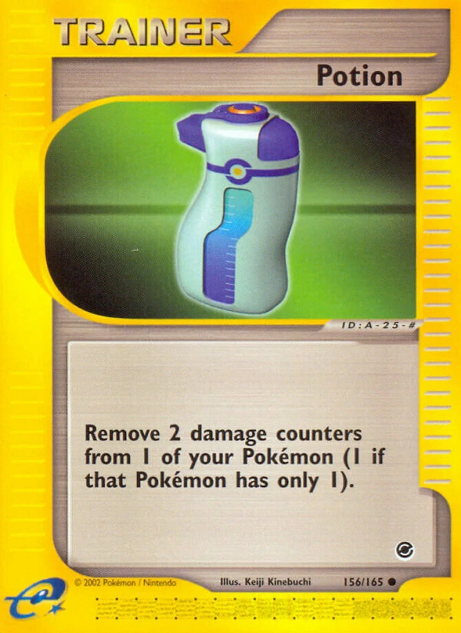 Pokemon - Potion - 156/165 - Common - Expedition - NM - Image 1 of 1