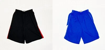 Alleson Athletic NBA Basketball Short Royal/White & Black/Red Youth SIzes S M L - Imagem 1 de 4