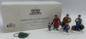 Department 56 Going Home For The Holidays #58896 Vintage 1996 Christmas Set of 3 - Picture 1 of 8