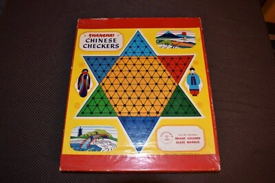 Damas chinesas vintage 1939 (MCMXXXIX) Xangai - Transogram Company - Imagem 1 de 4