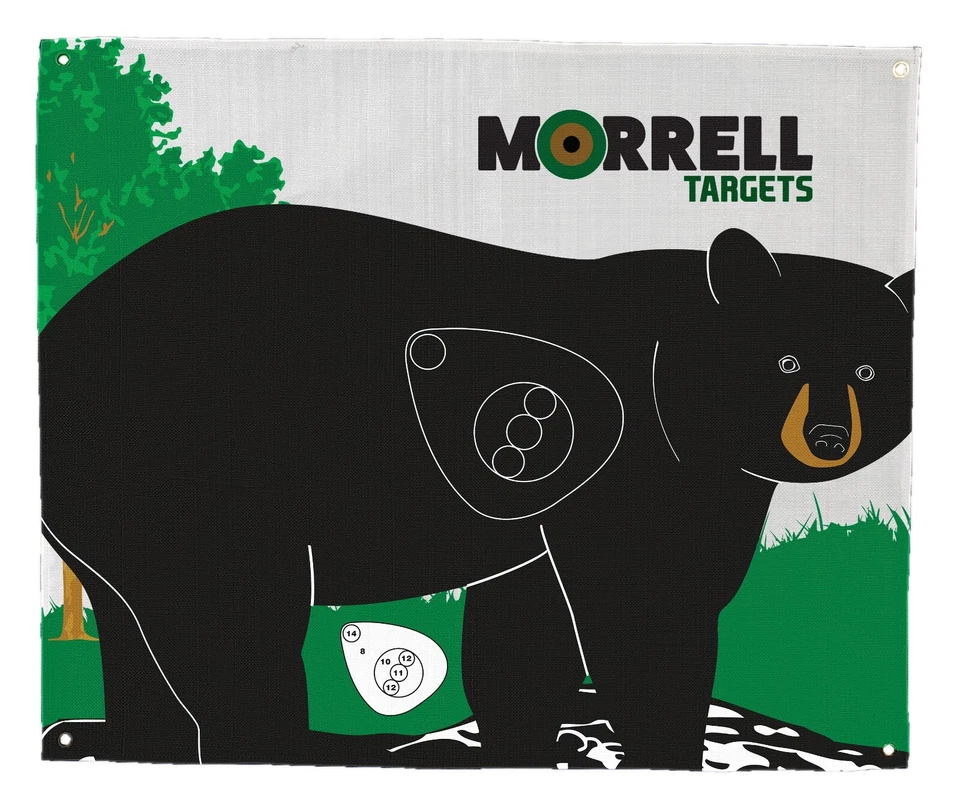 Morrell Walking Bear Polypropylene Target Face with Grommets and Self-Healing - Image 1 of 1