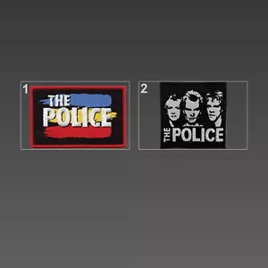 The Police Patch, The Police Band Logo, Iron On Patches, DIY - Picture 1 of 5