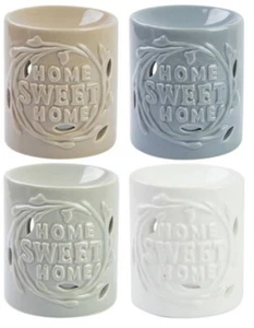 Oil Burner HOME SWEET HOME Ceramic Essential Oil Diffuser, Oil Burner, Wax Melts - Picture 1 of 13
