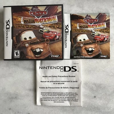 Disney Cars Mater-National Championship Nintendo DS CIB W/ Manual Tested - Image 1 of 3