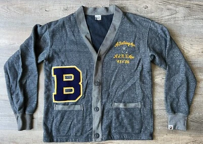 Bape Cardigan Sweater A Bathing Ape 2006 Varsity BBC Ice Cream - Image 1 of 4