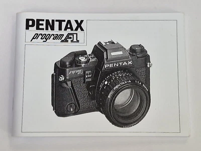 Pentax Program A Camera Instructions  Manual, Professional Reprint, English - Image 1 of 4