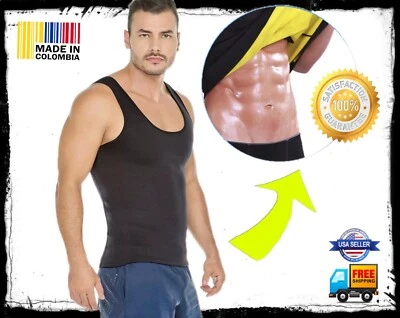 NEW SHAPER NEOPRENE MEN REDU SLIM CONTROL CAMI REDUSHAPER MADE IN COLOMBIA - Image 1 of 3