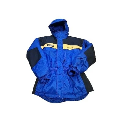 Chaqueta de esquí Columbia de colección años 90 juvenil 18/20 azul amarillo invierno nieve bloque de color   Foto 1 de 4