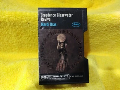 Creedence Clearwater Revival-MARDI GRAS-FANTASY-1972-VG++RARE-CASSETTE-C69 - Image 1 of 4