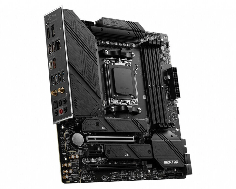 MSI MAG B650M MORTAR WIFI Socket AM5 Gaming Motherboard