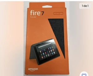 Cover Case for Amazon Fire 7 9th Generation - 2019 release Charcoal Black - Picture 1 of 6