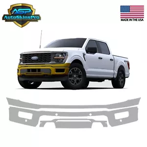 Precut Paint Protection Film for 2024-2025 F-150 Tremor XL XLT STX Front Bumper - Picture 1 of 5