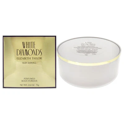 Polvo corporal perfumado White Diamonds de Elizabeth Taylor para mujer - 2,6 oz Foto 1 de 4