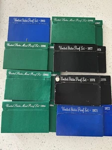 15 FIFTEEN US Mint Proof Sets 1971-1997 - Picture 1 of 1