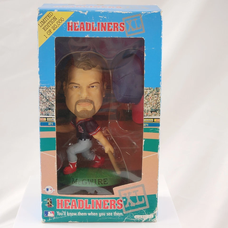 1998 Headliners XL Mark McGwire St Louis Cardinals 6" Figurine Le 1 of 20000