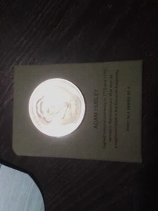 Lancaster Patriot Adam Hubley Red Rose Coin Club (First in Series of Five) - Picture 1 of 2