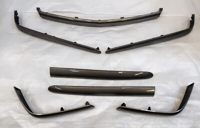 2001 - 2010 Honda GL1800 Goldwing porta-malas traseiro e alforje moldura cinza 7 peças - Imagem 1 de 4