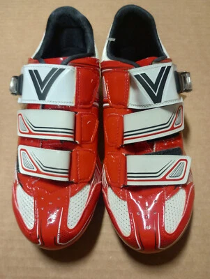 Vittoria Speed Mujer Italiano Bicicleta de Carretera Ciclismo Zapatos Blanco/Rojo Talla EU 39 Foto 1 de 4