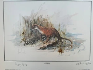 BEN MAILE 1922-2017 SIGNED SET 4 PRINTS 'WILDLIFE STUDIES' ANGUS OGILVY LTD ED - Picture 1 of 15