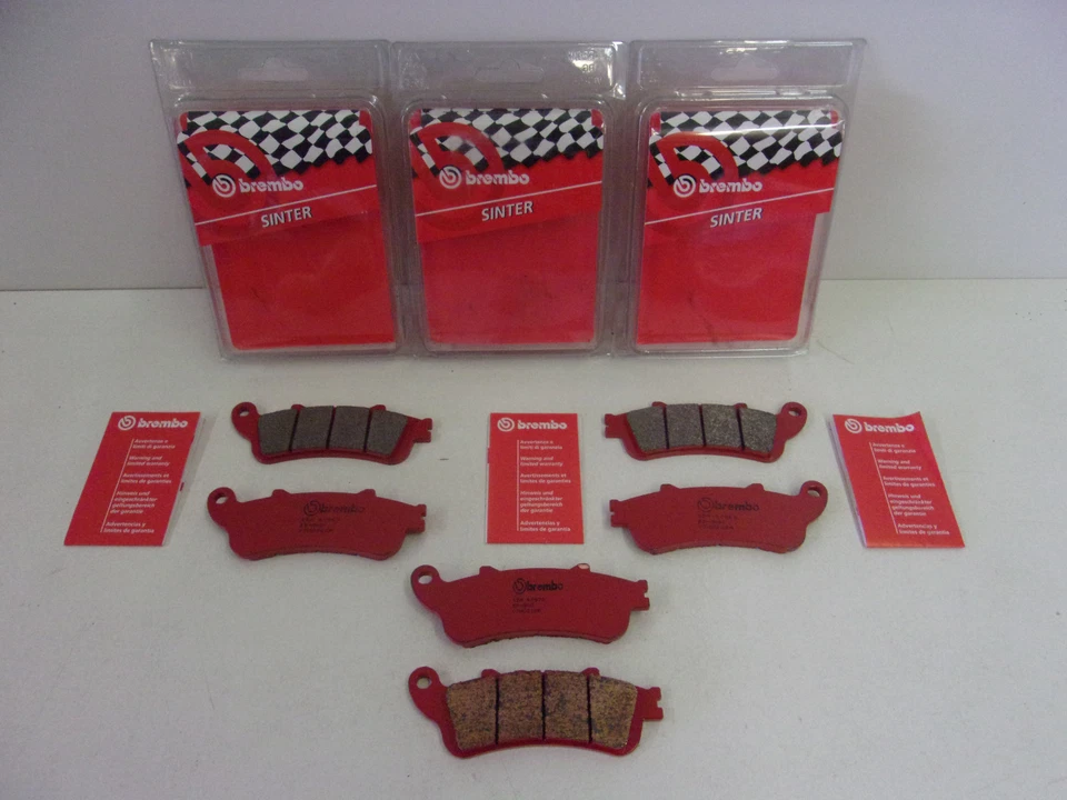 Brembo Bremsbeläge Bremsklötze Bremse vorne + hinten Honda GL 1800 Goldwing