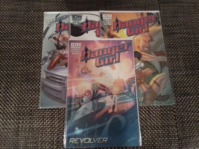IDW - Juego completo de 4 piezas Danger Girl "REVÓLVER".  2012. SIN LEER  Foto 1 de 4