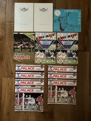 Crystal Palace 13 Match Home Programme Bundle 1968/69 to 1982/83. - Image 1 of 4